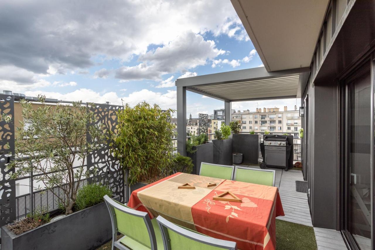 Illanka - 3 Avec Parking Et Terrasse Proche Gare Apartamento