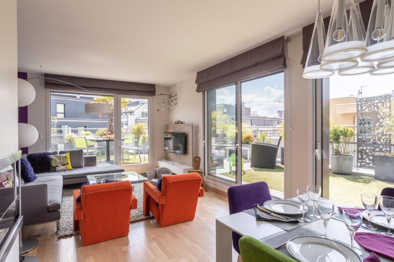 Illanka - 3 Avec Parking Et Terrasse Proche Gare Apartment Rennes